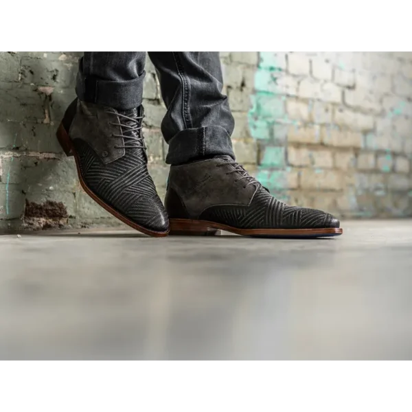 Rehab Schoenen Salvador Zigzag Grey