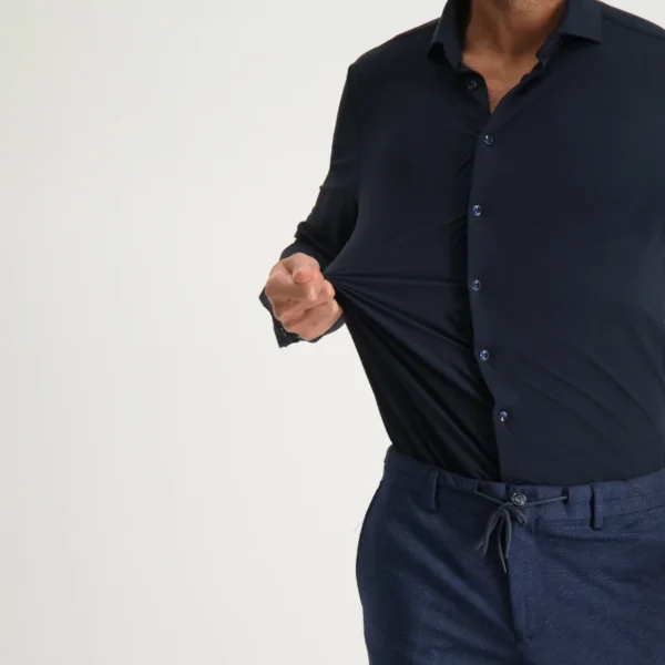 Blue Industry Overhemd 2191.22 - Navy NOS