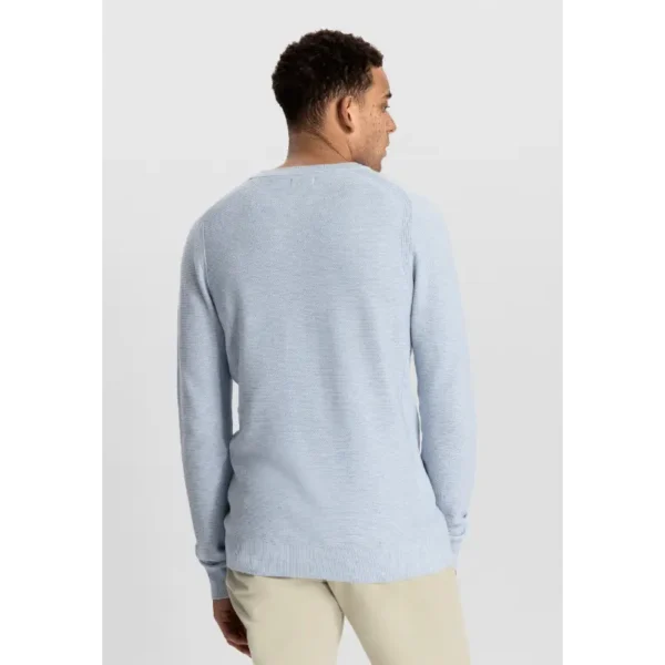 405566-NOS_646_2 DSTREZZED Trui 405566-NOS Licht Blauw