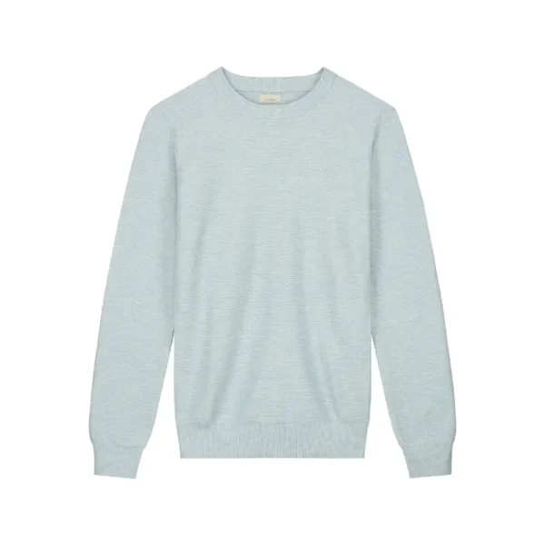 405566-NOS_646_50 DSTREZZED Trui 405566-NOS Licht Blauw