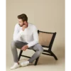 PROFUOMO Japanese Knit Overhemd PP2HC10006 Wit