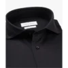 PROFUOMO Japanese Knit Overhemd PP2HC10011 Zwart