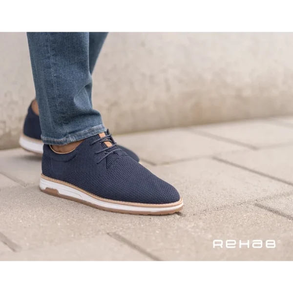 Rehab Schoenen Nolan Knit Dark Blue