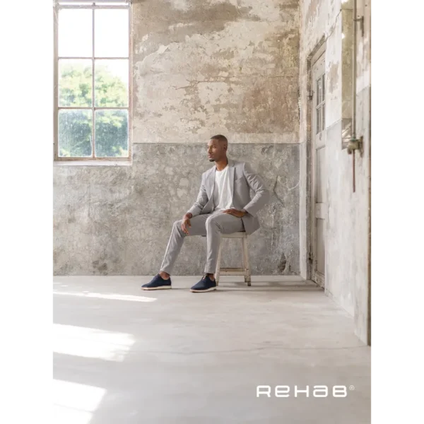 Rehab Schoenen Nolan Knit Dark Blue