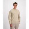 Saint Steve Trui Mock Neck 211219 Jorrit Beige Melange
