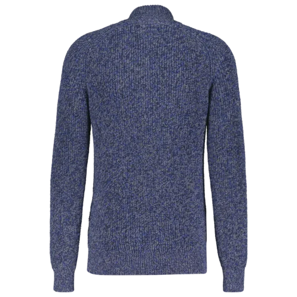 23HN465_1659_back NZA Trui Halfzip 23HN465 Blauw