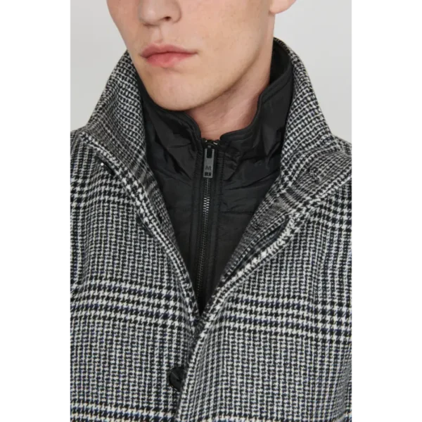 MATINIQUE Mantel 30206869 Maharvey Zwart Ruit 300275