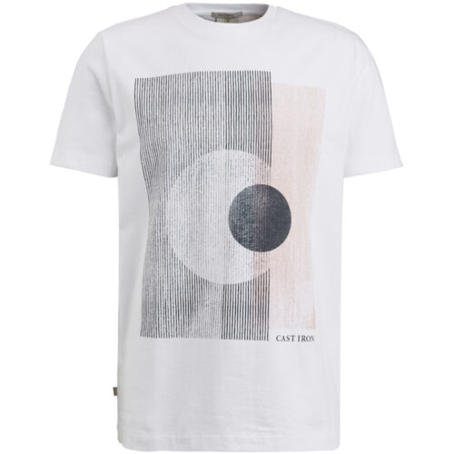 Cast Iron T-Shirt CTSS2308582 Wit