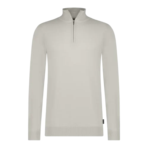 Saint Steve Trui Half-Zip 19480 Cas Kit Grey