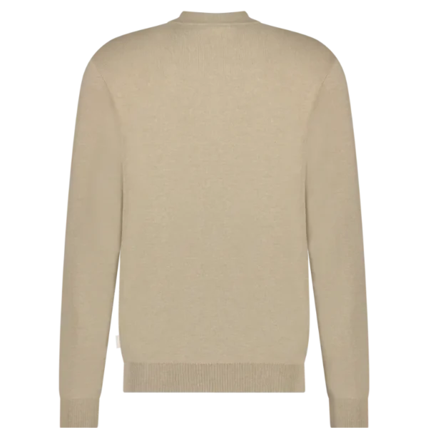 Saint Steve Trui Mock Neck 211219 Jorrit Beige Melange Saint Steve Trui Mock Neck 211219 Jorrit Beige Melange