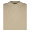 Saint Steve Trui Mock Neck 211219 Jorrit Beige Melange