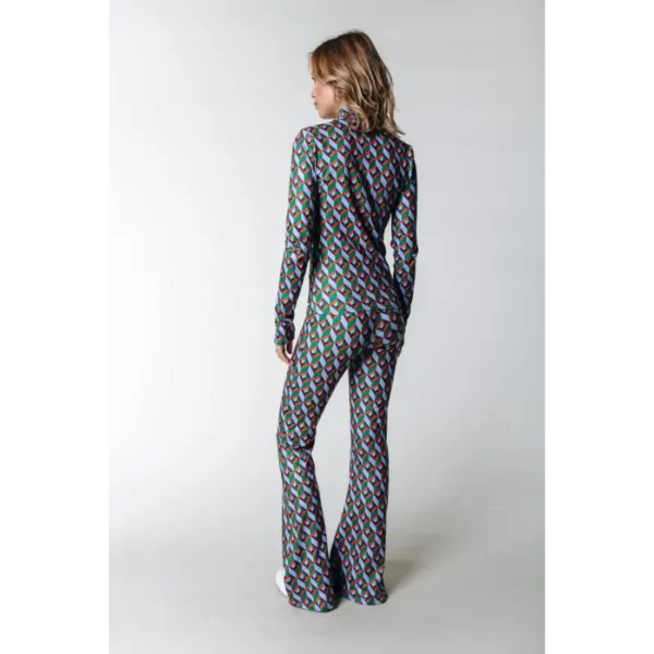 WP115029__2 Colourful Rebel Broek 'Graphic' WP115029 Multicolour