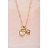 My Jewellery Ketting Twee Hartjes MJ07080 Goud