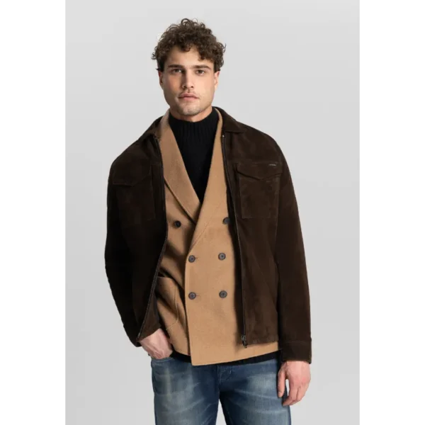 101438_536_1 DSTREZZED Jack Leer 101438 - 536 Groen