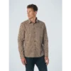 NO EXCESS Overhemd 21430815SN Bruin