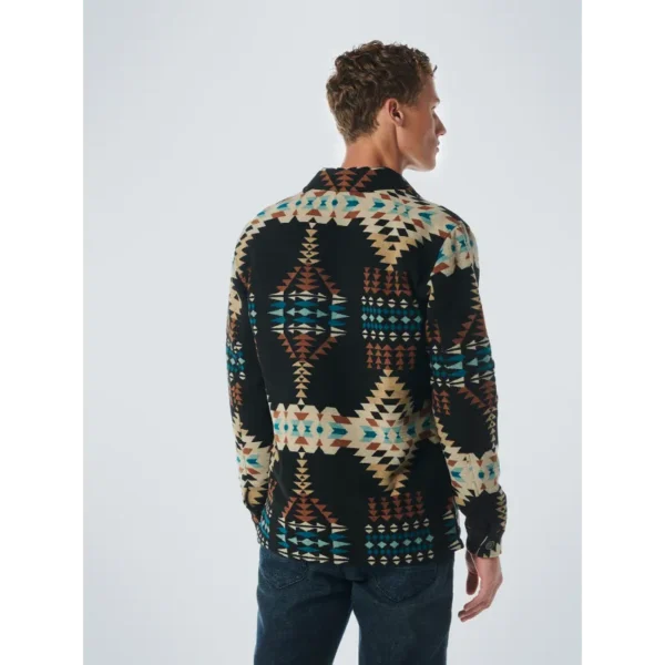 NO EXCESS Overshirt 21510905 Zwart