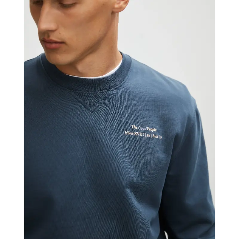 The Goodpeople Sweater 23020708 Blauw