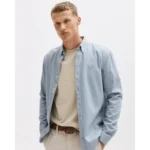 The Goodpeople Overhemd 23020203 Blauw
