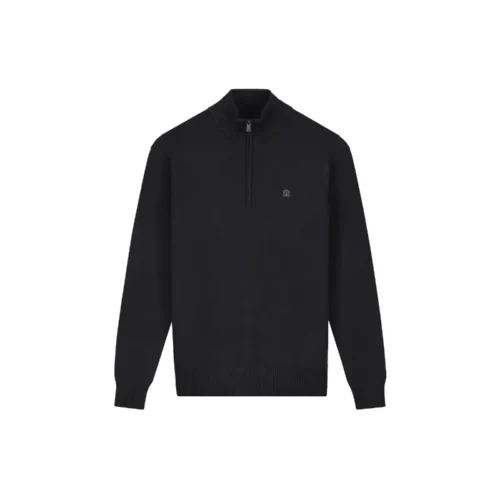 DSTREZZED Trui Halfzip 405602 Donkerblauw