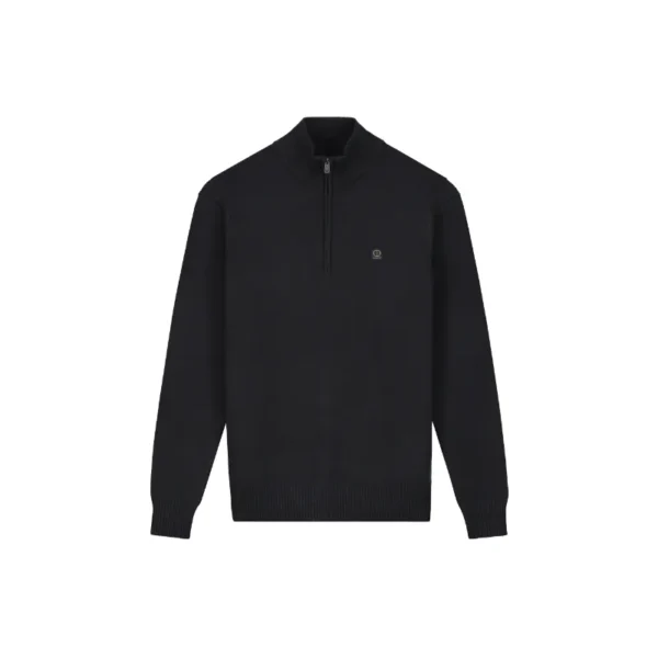 DSTREZZED Trui Halfzip 405602 Donkerblauw