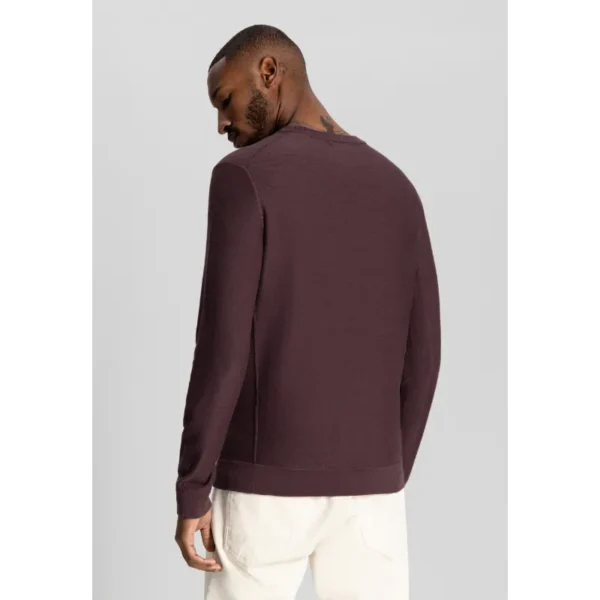 405628_425_2 DSTREZZED Trui Halfzip 405628 - 425 Bordeaux