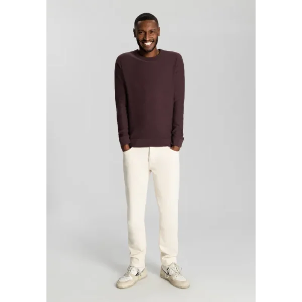 405628_425_4 DSTREZZED Trui Halfzip 405628 - 425 Bordeaux