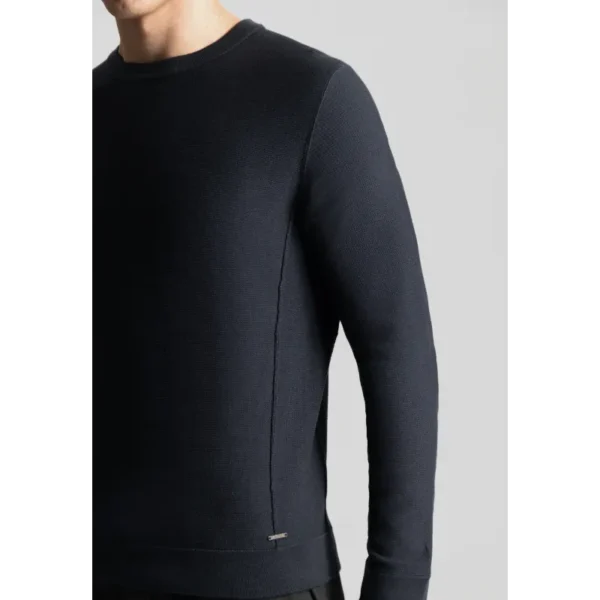 405628_994_3 DSTREZZED Trui 405628 - 994 Donkerblauw