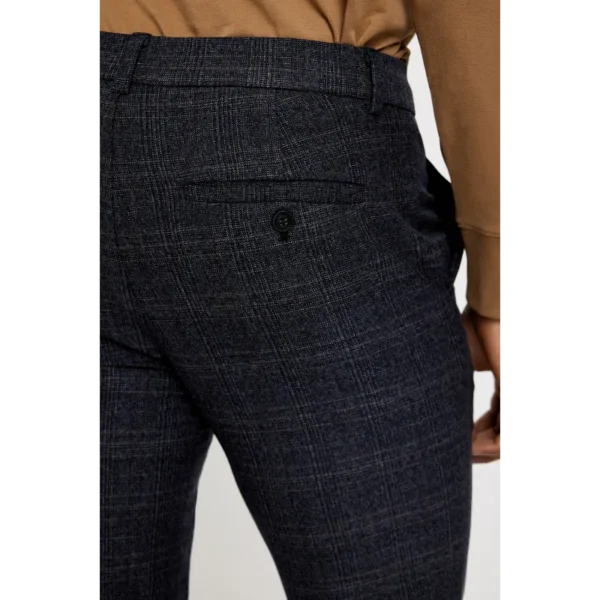 Josh_083_Dark_Blue_Check_30884_DETAIL_1 PLAIN Broek Josh 30884 Dark Blue Check