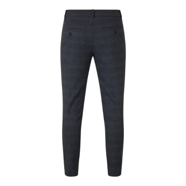 Josh_083_Dark_Blue_Check_30884_GINE_BACK PLAIN Broek Josh 30884 Dark Blue Check