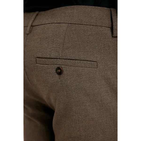 Josh_315_Mud_Melange_30927_DETAIL_1 PLAIN Broek Josh 30927 Mud Melange