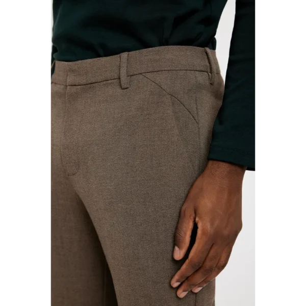 Josh_315_Mud_Melange_30927_DETAIL_3 PLAIN Broek Josh 30927 Mud Melange