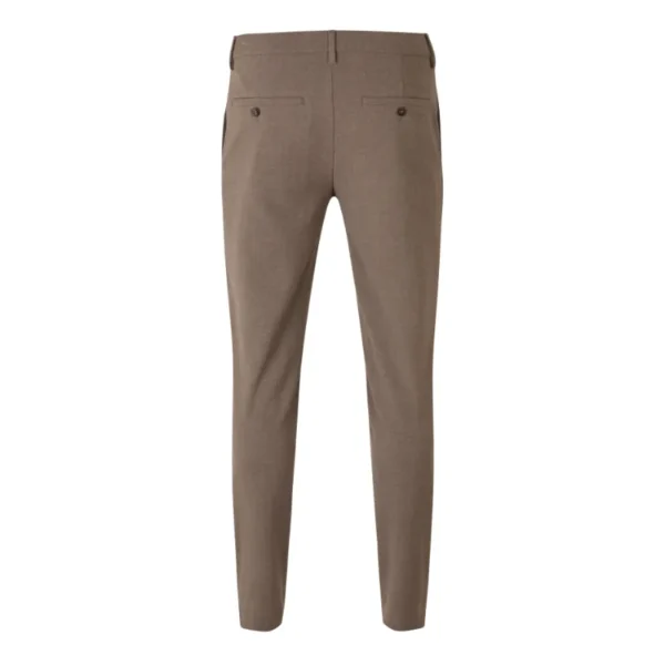 Josh_315_Mud_Melange_30927_GINE_BACK PLAIN Broek Josh 30927 Mud Melange