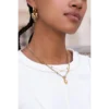 My Jewellery Ketting met drie hartjes MJ09230 Goud
