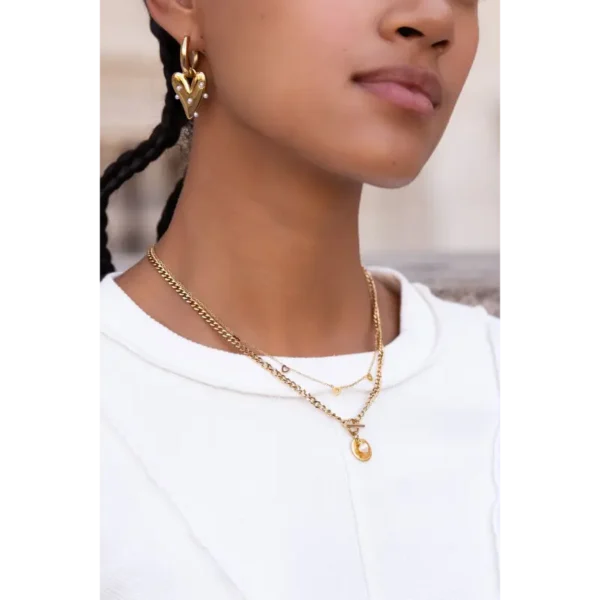 product_images-_my_9802_1_ My Jewellery Ketting met drie hartjes MJ09230 Goud