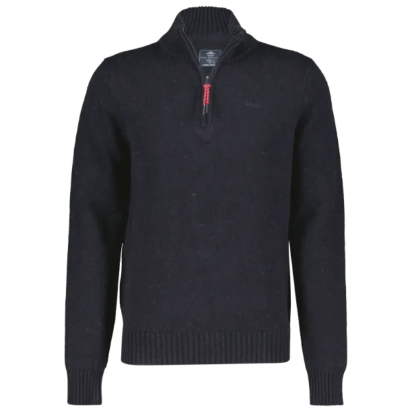 23HN419_1660_front NZA Trui 23HN419 Donkerblauw