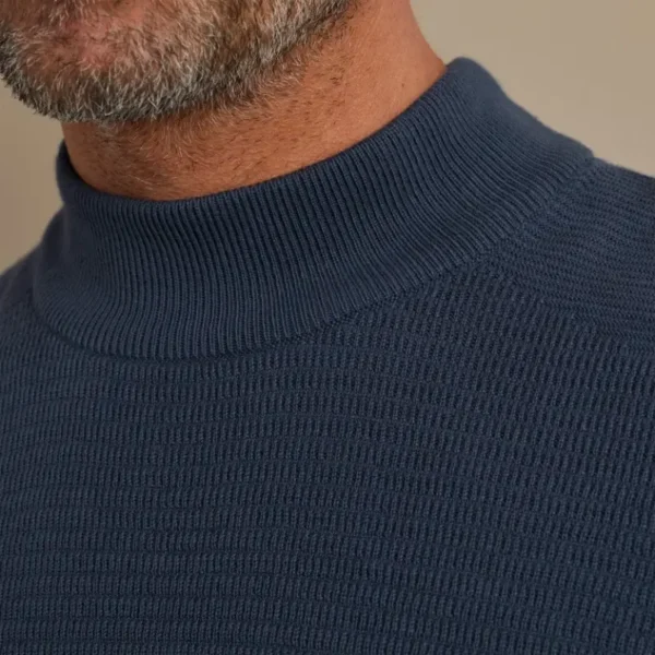 VKW2310306-5116_model_4 Vanguard Trui VKW2310306 Blauw