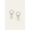 My Jewellery Oorbellen Three Hearts MJ06708 Zilver