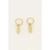 My Jewellery Oorbellen Three Hearts MJ06708 Goud