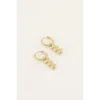 My Jewellery Oorbellen Three Hearts MJ06708 Goud