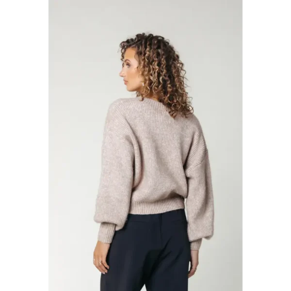 WK115319__2 Colourful Rebel Trui WK115319 Beige