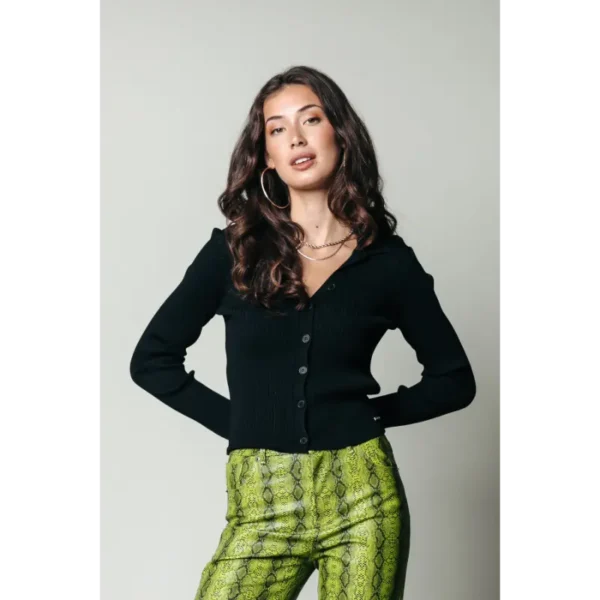 Colourful Rebel Vest Nori WT215449 Zwart