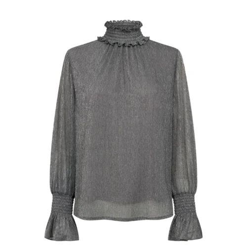 Mos Mosh Blouse Ximena  158070 Zilver