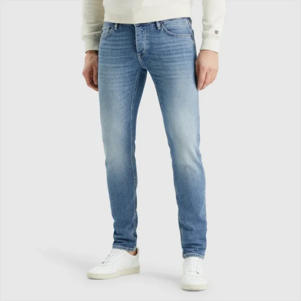 Cast Iron Riser Jeans CTR390-FBW Blauw