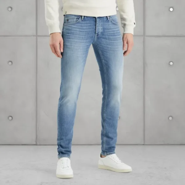 Cast Iron Riser Jeans CTR390-FBW Blauw