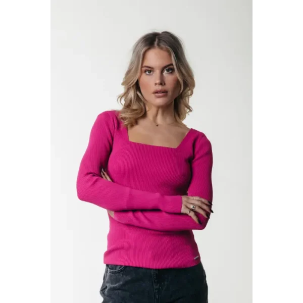 WT215561__1 Colourful Rebel Top WT215561 Roze