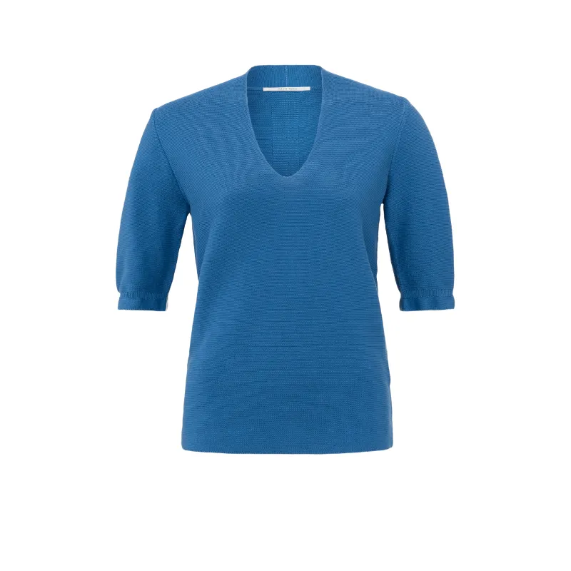 Yaya Sweater 01-000317-402 Kobalt Blauw