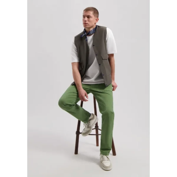 101448_974_3 Dstrezzed Bodywarmer 101448 Groen