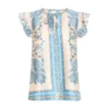 Ichi Blouse Ixmaya Placid blue