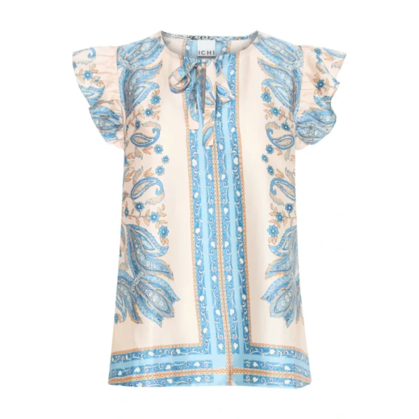 Ichi Blouse Ixmaya Placid blue