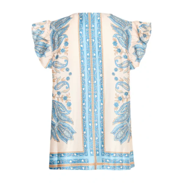 Ichi Blouse Ixmaya Placid blue